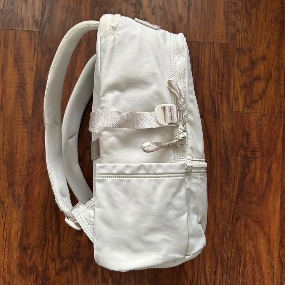 Lululemon City Adventurer Backpack Mini 10L White Opal Nylon Travel School Bag